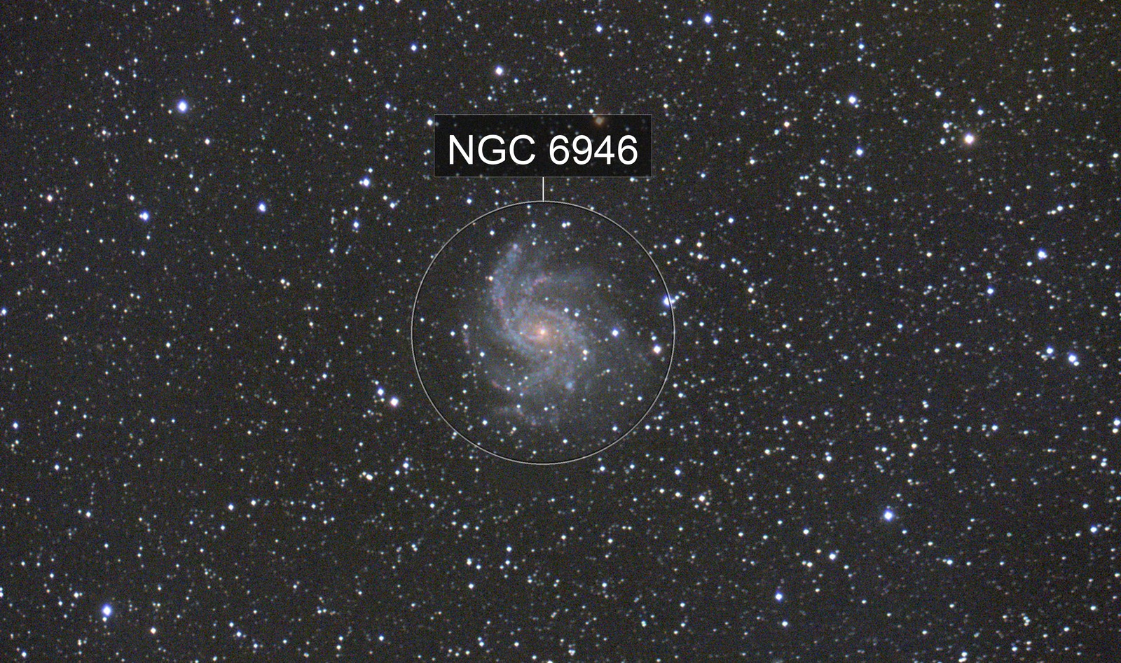 NGC 6946 Fireworks Galaxy andylsun AstroBin NGC 6946 Fireworks Galaxy andylsun AstroBin