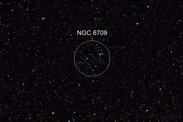 The Flying Unicorn Cluster - NGC 6709