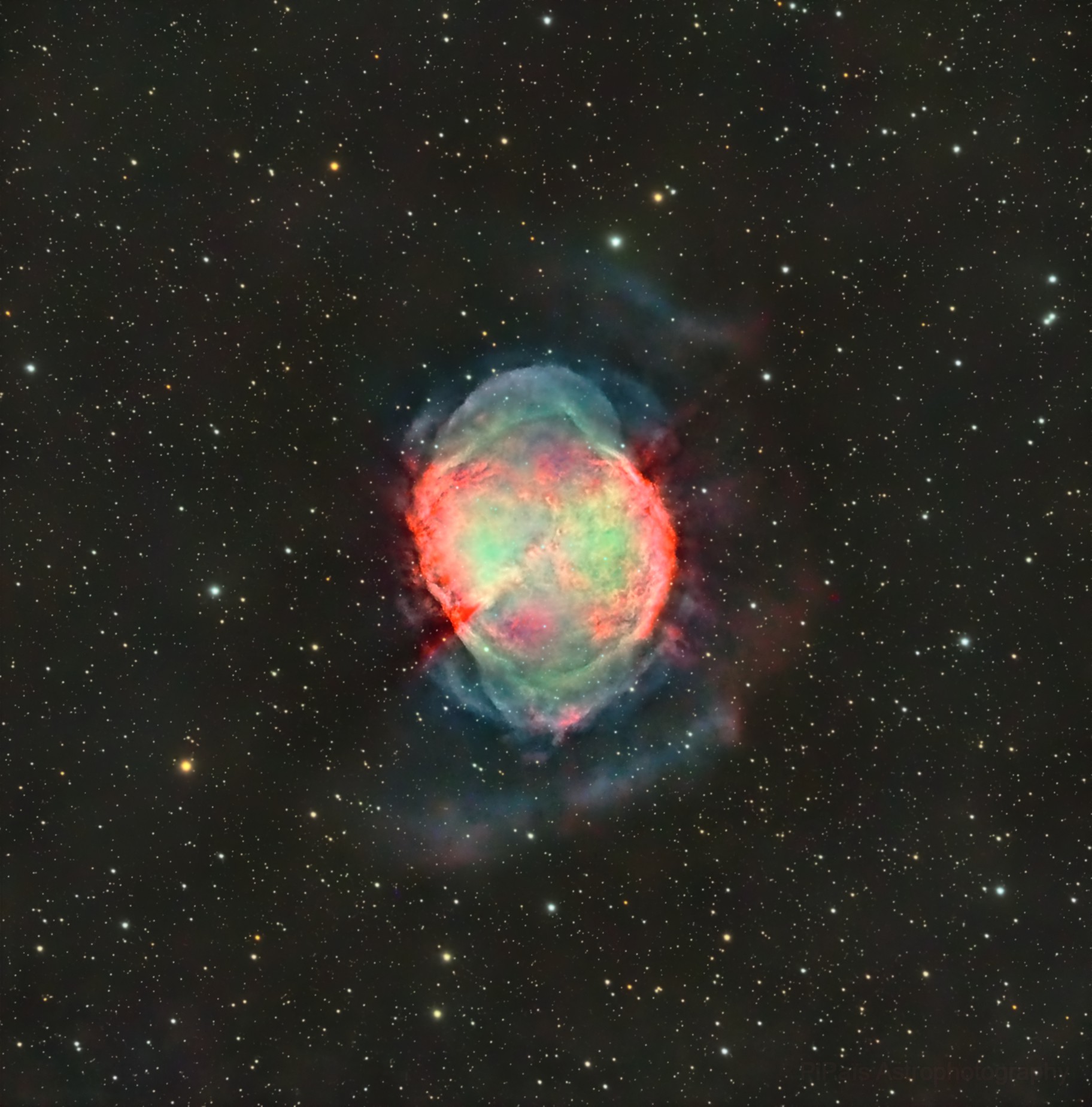 M27 - Dumbell planetary nebula