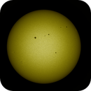 Sun full disk in solar continuum taken 14072025, nonsens2