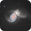 M51 - The Whirlpool Galaxy, DeepLab