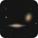 A Wink and a Nod - NGC 4550 & 4551, Timothy Martin