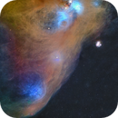 NGC6727  Reflection Nebulae in Corona Australis with  the Globular Cluster NGC 6723, maxchess