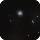 Messier 61 and Friends (HaLRGB), Linda