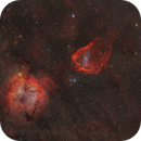 IC 1396, Sh2-129, Ou 4, NGC 6946, B 150 - RGB-Version Mouse hover, Rolf Dietrich