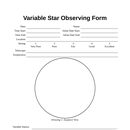 Variable Star Observing Form, Steven Fanutti