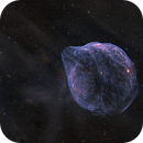 Sh2-308 Dolphin Head Nebula in HOO, maxchess
