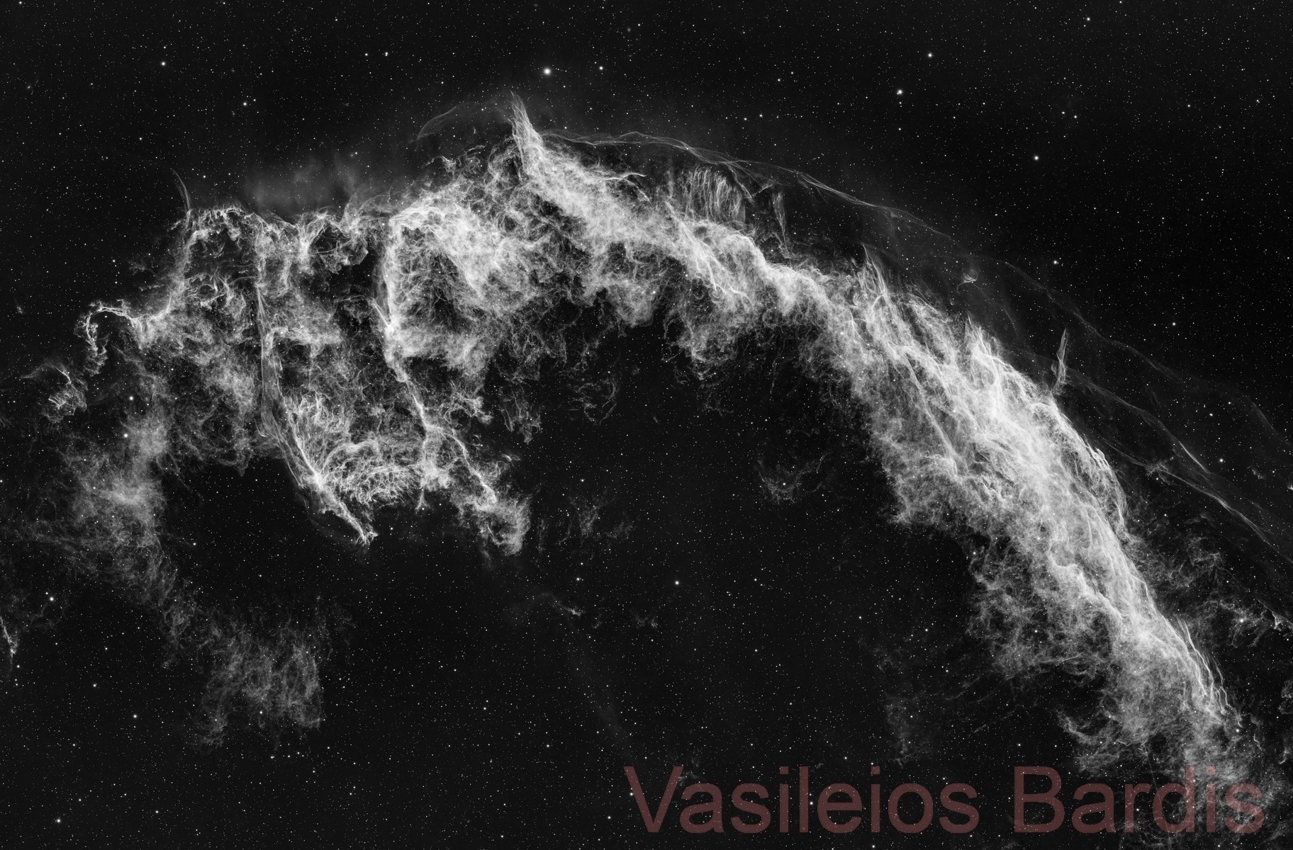 NGC 6992 Eastern Veil in Ha