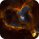 The Heart Nebula, IC 1805, miltos