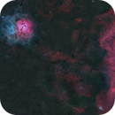 M8 Lagoon and M20 Trifid Nebula, maxchess