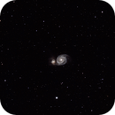 NGC 5194 (M51, Whirlpool Galaxy) and NGC 5195, Paul Evans