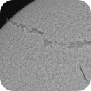 Sun close up of filament in H-Alpha 21st of June 2025, Arne Danielsen
