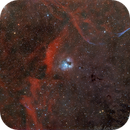NGC 7129 Widefield, Bob Lockwood