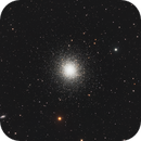 Messier 13 (M13) and NGC 6207 - LRGB, Jordan Martin