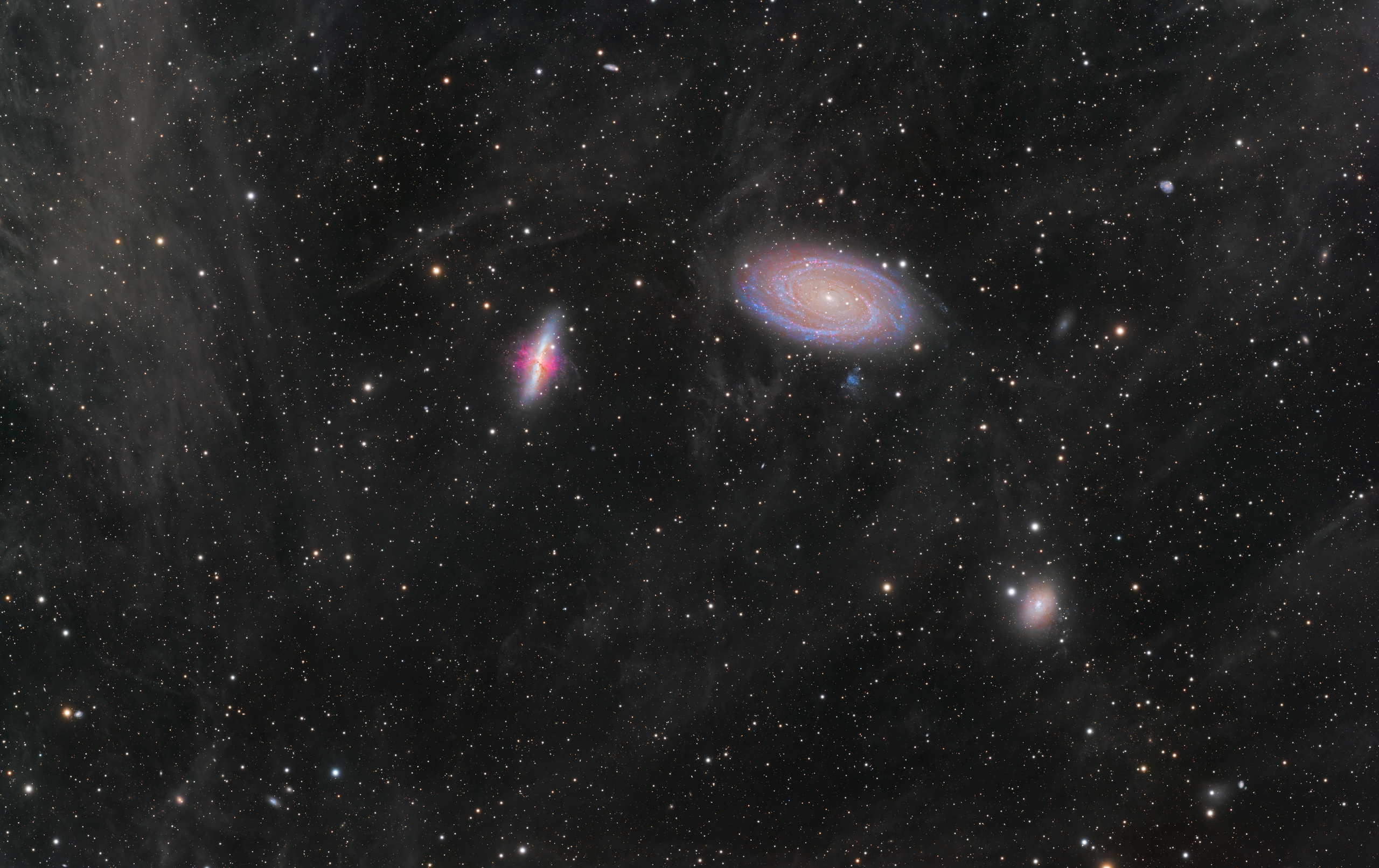 M81, M82, and the Integrated Flux Nebula