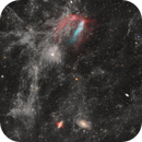Vulcan Nebula -  Messier 81/82 - LRGBHOO Deep Field, Hunter Outten