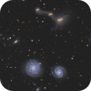 NGC 4411 Pair, NGC 4410 Group (w/ tidal bridges), Abell 1541 Galaxy Cluster, Jim Thommes
