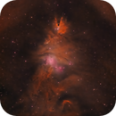 Cone Nebula in simulated Hubble, Bozo