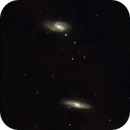 M65 (NGC 3623) and M66 (NGC 3627) Leo Triplet Messier Objects, Charles Martin