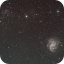 NGC 6939 and NGC 6946,  a striking cosmic pair between Cepheus and Cygnus, Sandro Fossi