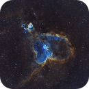 Heart Nebula in Hubble Palette NarrowBand, DrNigel