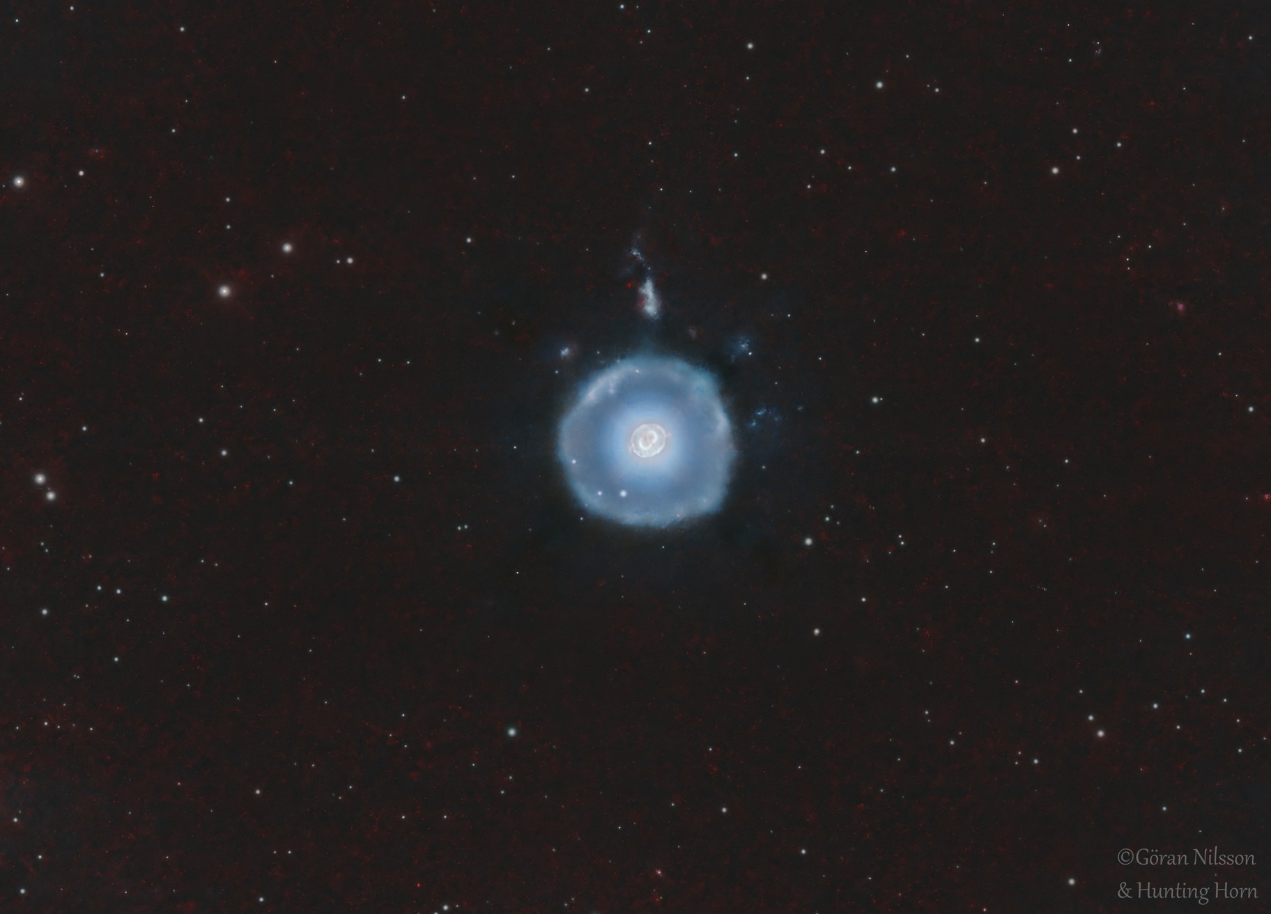 The Blue Snowball planetary nebula NGC 7662
