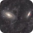 M81 and M82 looked at through our galaxy, Lovag Tamás