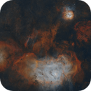 M8 and M20 - Lagoon and Trifid Nebulae, Matt Dahl