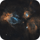 Lobsterclaw and Bubble nebula widefield, Dennis Meng