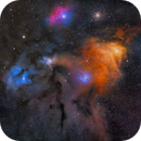 Rho Ophuchi Nebula Complex in LRGB, CrestwoodSky