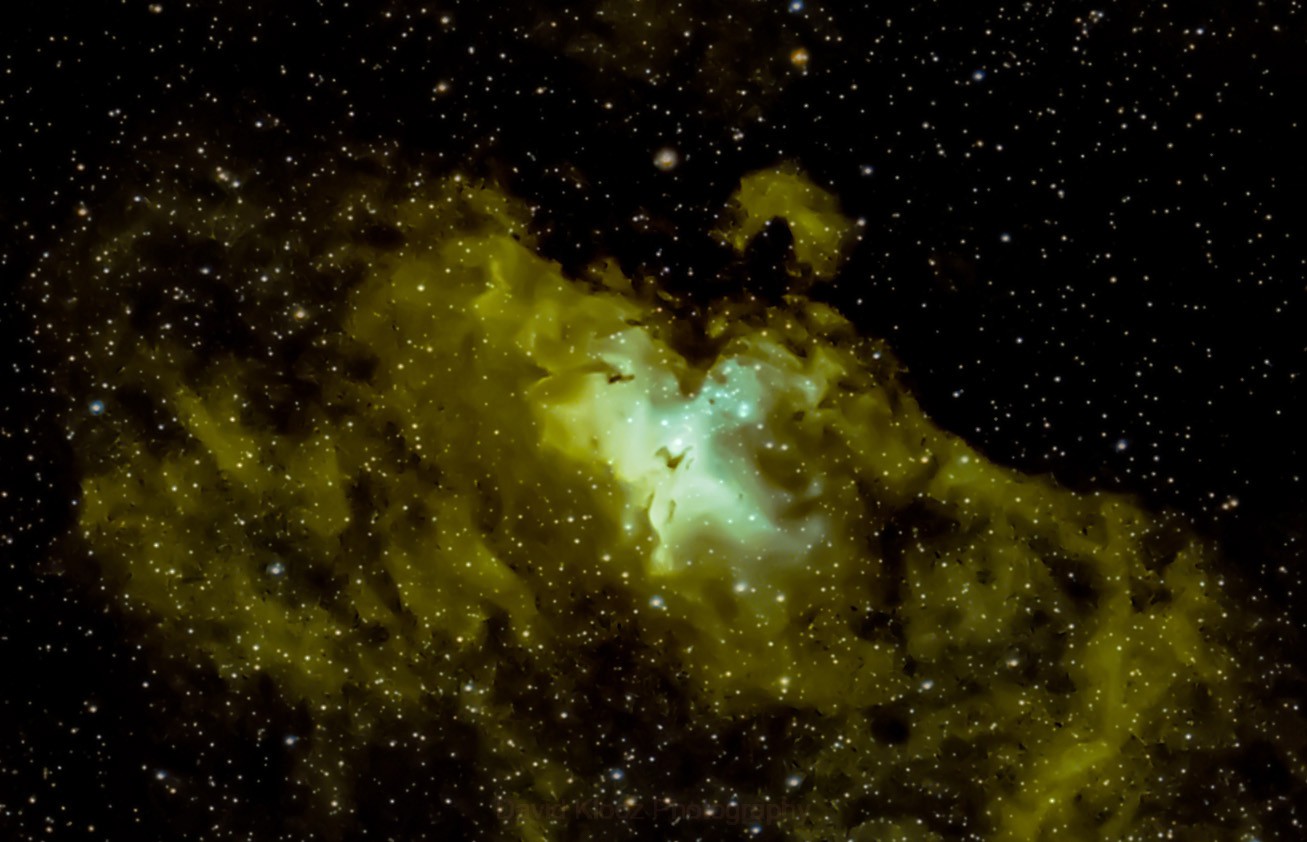 M16 Hubble Palette