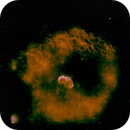 LBN 205 with NGC 6888 SHO, Peter Bresler