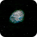 Crab Nebula M1 SHO, Peter Bresler