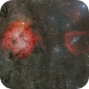 IC 1396, Sh2-129 & Ou4 – A Galactic Trio in Cepheus - HaOiiiRGB combination, Jorge Restrepo