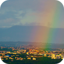 Rainbow. Over the city., Reinhold Lamb
