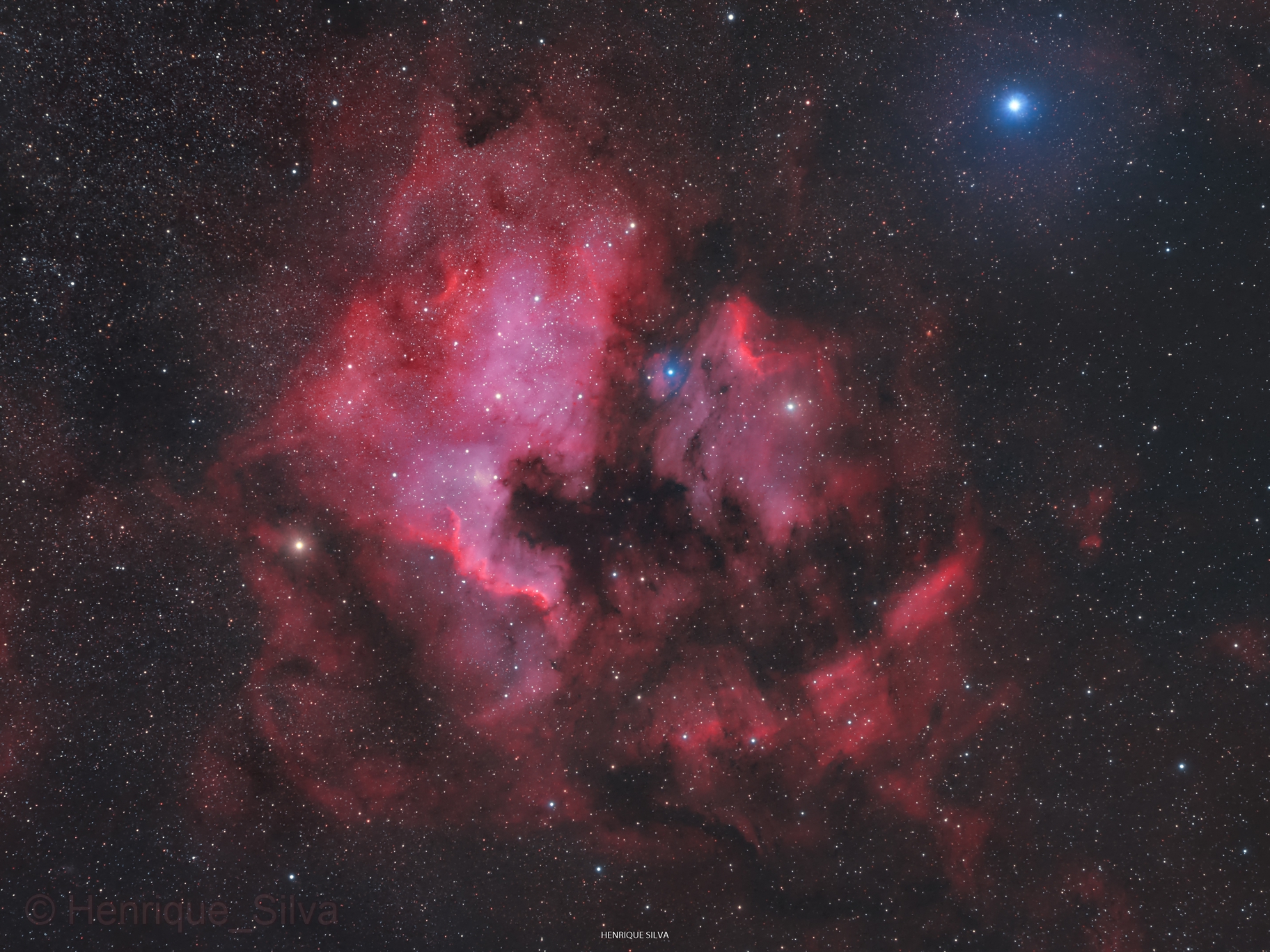 North America and The Pelican ( Henrique Silva ) - AstroBin