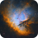 NGC 281 – The Pac-Man Nebula in Narrowband, Alberto Pisabarro