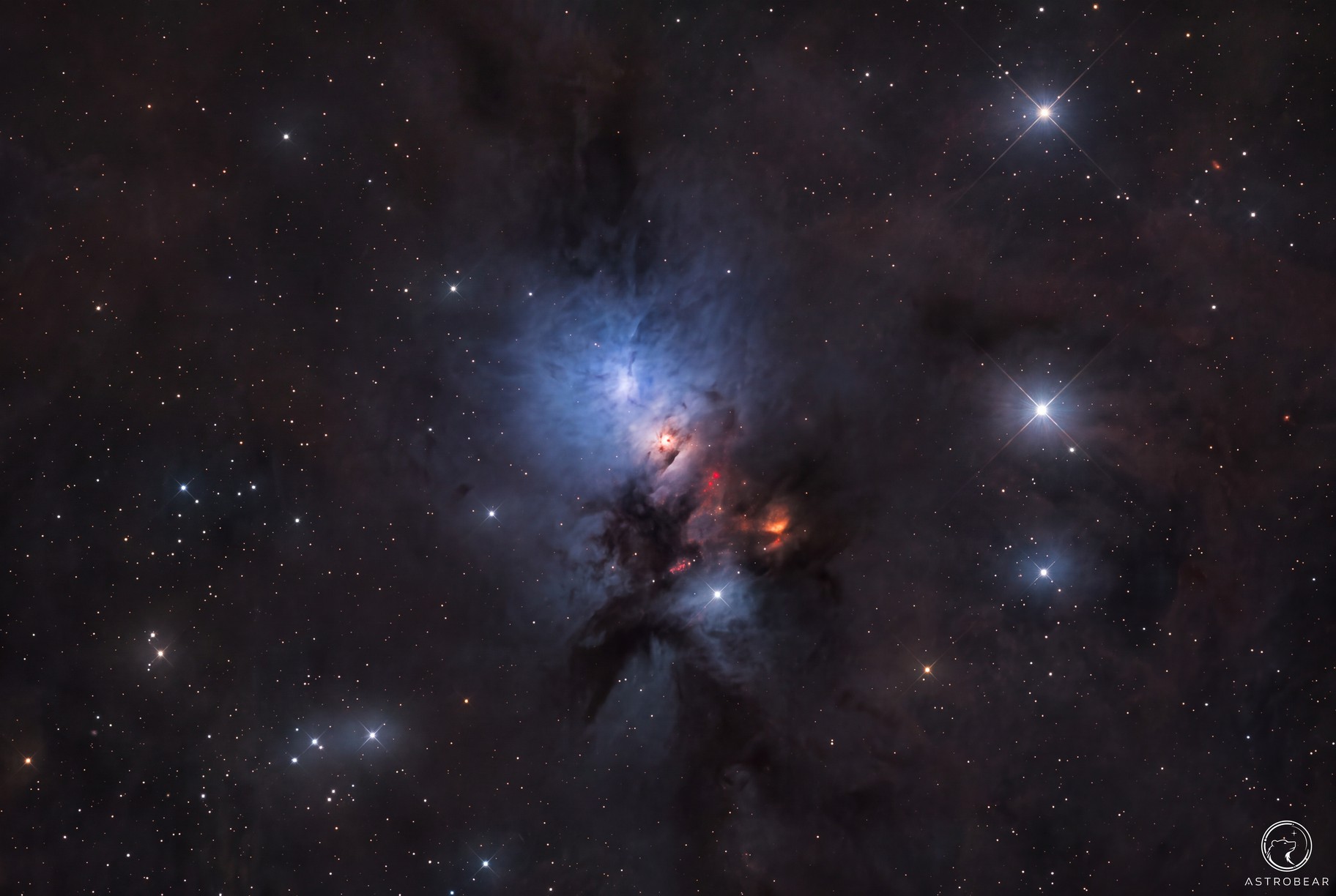 VdB 17 — Light Through the Darkness