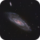 M106 in LRGB Ha with Continuum substraction, Eric MAZALEYRAT