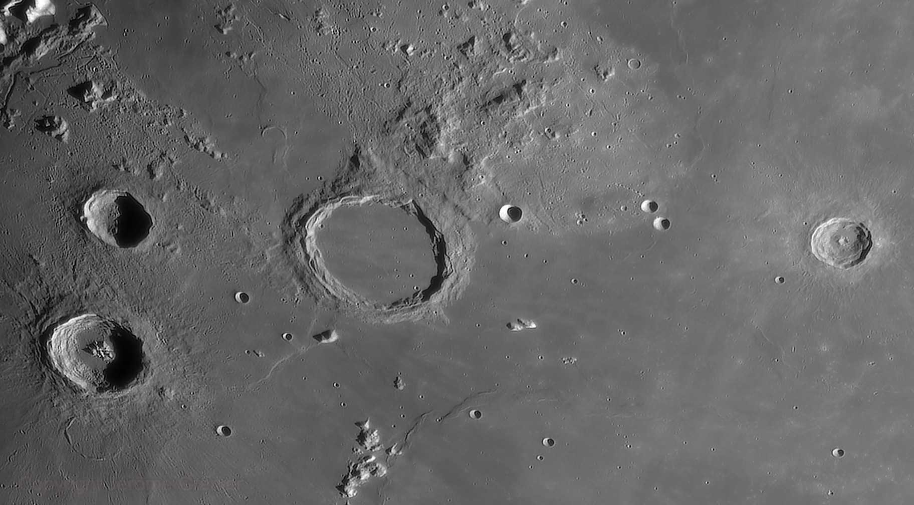 Archimedes, Aristillus and Autolycus craters 03/09/2026