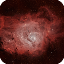 Nebulosa da Lagoa (M 8) em RGB, Fábio Andrade de Moura