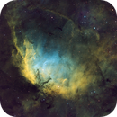 Tulip Nebula (SHO + RGB stars), Linda