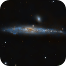 NGC-4631 (The Whale Galaxy) in Canes Venatici, Alberto Lopez