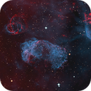Puppis A Supernova Remnant (HOO) – Southern SNR Detail, Neil Corke