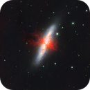 Arp337, Cigar Galaxy, LRGBHa, AnaTa