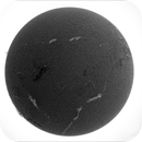 Full Disk Sun, Dark. June 22nd 2025, Rob Calfee