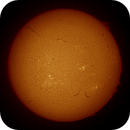 Sun full disk in h-alpha taken 05072025, nonsens2