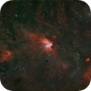 Nébuleuse du Sorcier NGC 7380, Michèle-et-Michel