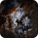 North America, the Pelican and the Clamshell nebulas, Dan Kearl