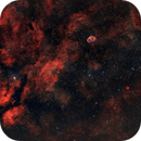 Crescent Nebula NG6888 in Sadr region, maxchess